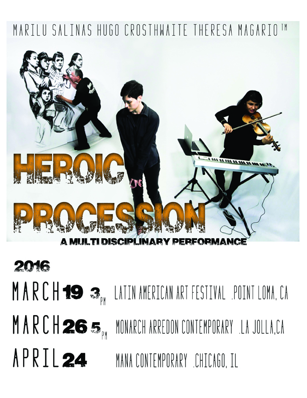 Heroic Procession Flyer